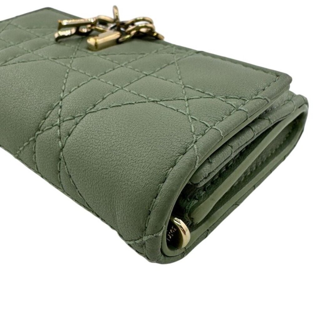 Dior Gricine Wallet Bifold Green - Picture 6 of 8